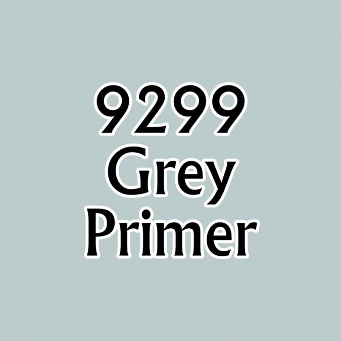 Boxart Brush-On Grey Primer Reaper MSP Core Colors Boxart Brush-On Grey Primer Reaper MSP Core Colors