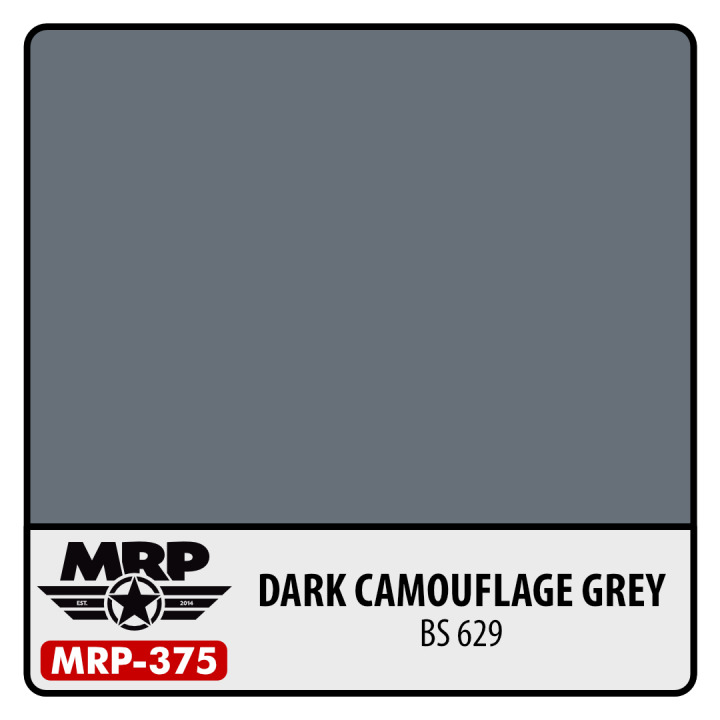 Boxart Dark Camouflage Grey (BS 629)  MR.Paint