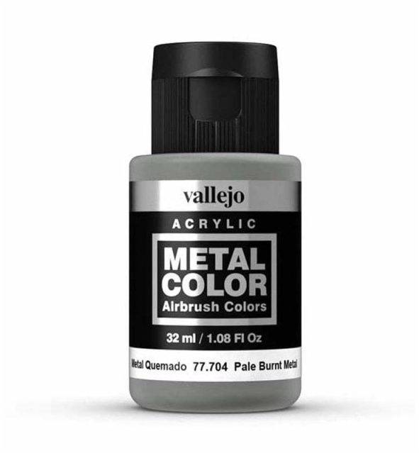 Boxart Pale Burnt Metal 77.704 Vallejo Metal Color