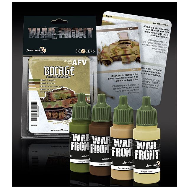Boxart Bocage Battle of Normandy Paint Set  Scale75