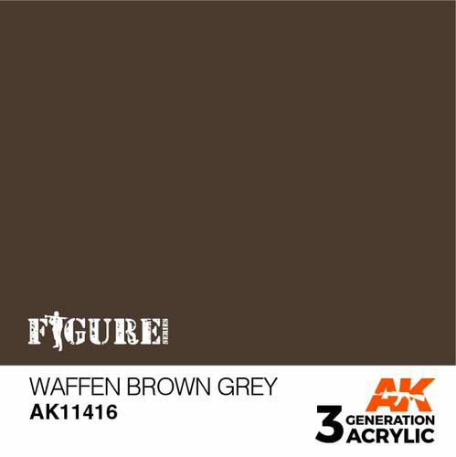 Boxart Waffen Brown Grey  AK 3rd Generation - Figure