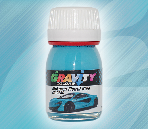Boxart McLaren Fistral Blue  Gravity Colors