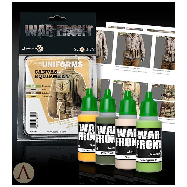 Boxart Canvas Equipment (Uniforms)  Scale75