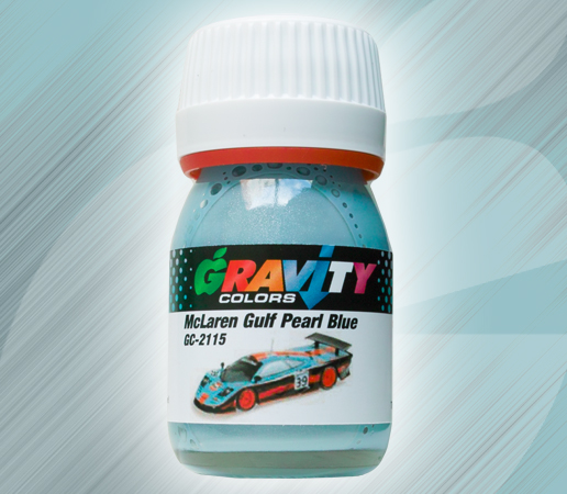 Boxart McLaren Gulf Pearl Blue  Gravity Colors
