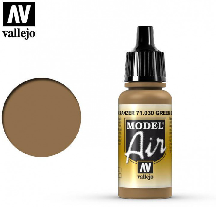 Boxart Green Brown (Panzer) Vallejo Model Air Boxart Green Brown (Panzer) Vallejo Model Air