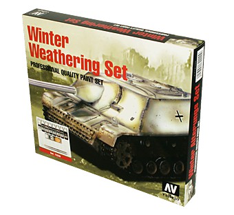 Boxart Winter Weathering Set 72.220 Vallejo Model Color Boxart Winter Weathering Set 72.220 Vallejo Model Color