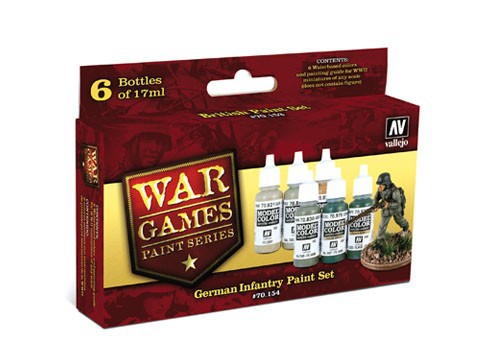Boxart German Infantry Paint Set 70.154 Vallejo Model Color Boxart German Infantry Paint Set 70.154 Vallejo Model Color