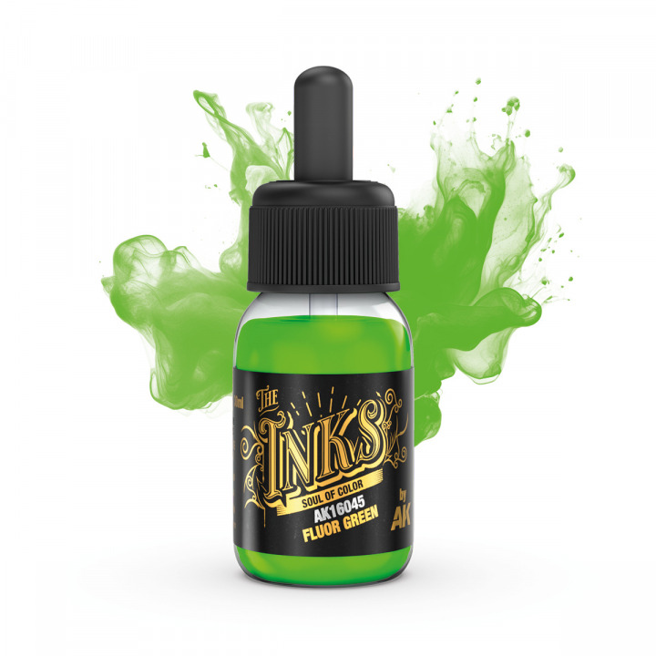 Boxart Fluor Green The Inks Boxart Fluor Green The Inks