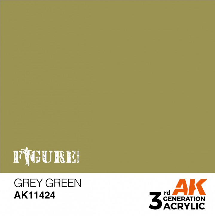 Boxart Grey Green  AK 3rd Generation - Figure