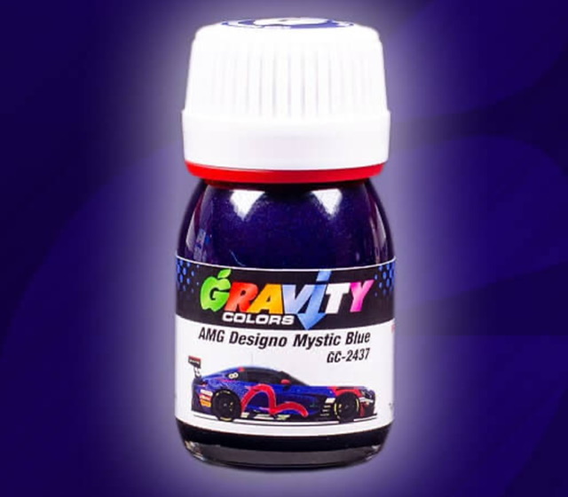 Boxart AMG Designo Mystic Blue  Gravity Colors