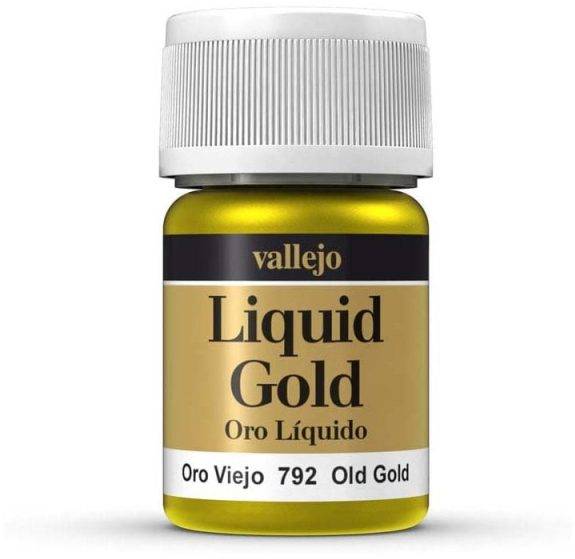 Boxart Old Gold 70.792, 792, Pos. 213 Vallejo Liquid Gold Boxart Old Gold 70.792, 792, Pos. 213 Vallejo Liquid Gold