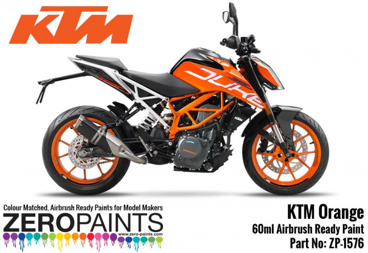 Boxart KTM Orange Paint  Zero Paints