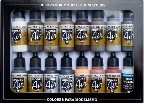 Boxart Weathering Colors 71.194 Vallejo Model Air