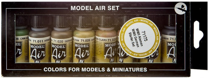 Boxart WWII German Starter Set  Vallejo Model Air