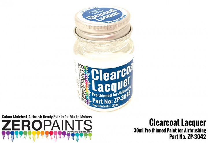 Boxart Clearcoat Lacquer  Zero Paints