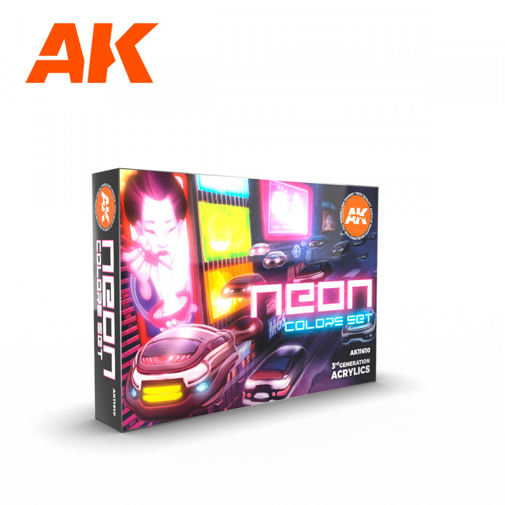 Boxart Neon Colors  AK 3rd Generation