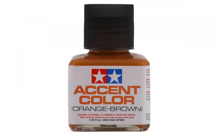 Boxart Panel Line Accent Color (Orange Brown) 87209 Tamiya Boxart Panel Line Accent Color (Orange Brown) 87209 Tamiya