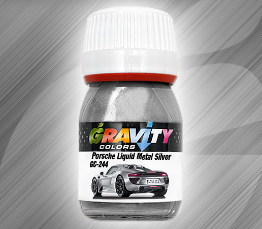 Boxart Porsche Liquid Metal Silver  Gravity Colors