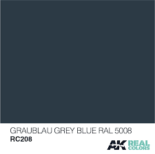 Boxart Graublau Grey Blue RAL 5008 AK Real Colors Boxart Graublau Grey Blue RAL 5008 AK Real Colors
