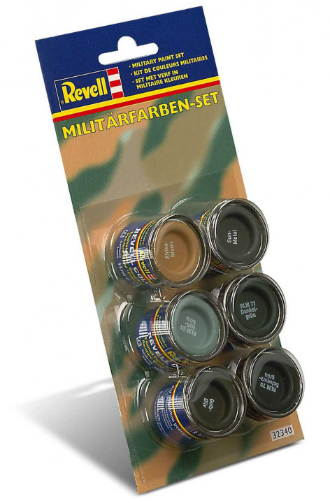 Boxart Email Color - Military Colour Set  Revell Color