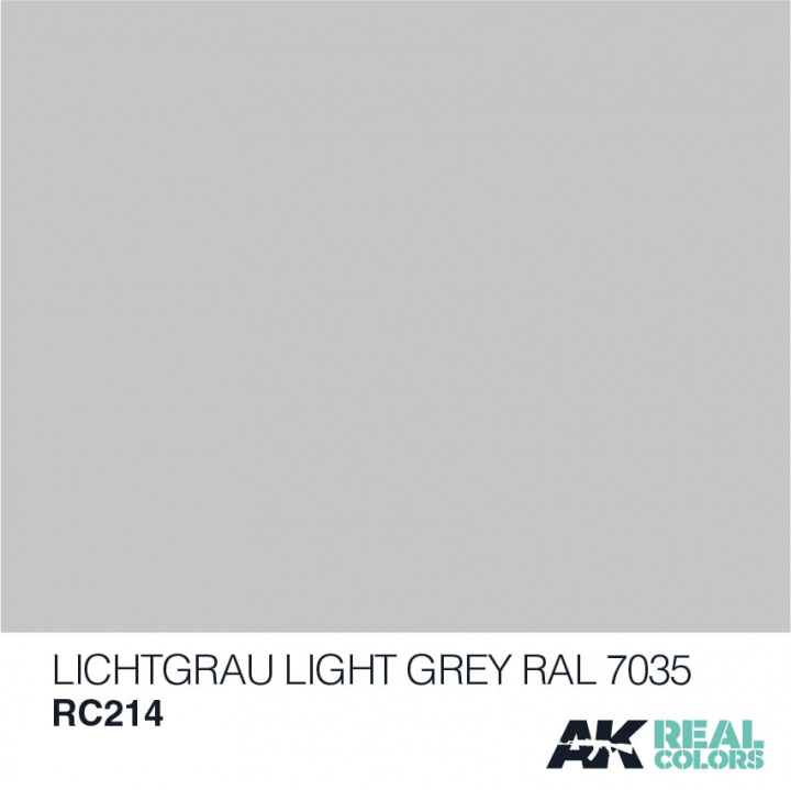 Boxart Lichtgrau Light Grey RAL 7035 AK Real Colors Boxart Lichtgrau Light Grey RAL 7035 AK Real Colors