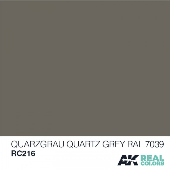 Boxart Quarzgrau Quartz Grey RAL 7039 AK Real Colors Boxart Quarzgrau Quartz Grey RAL 7039 AK Real Colors