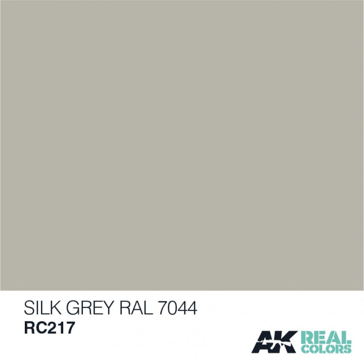 Boxart Seidengrau Silk Grey RAL 7044 AK Real Colors Boxart Seidengrau Silk Grey RAL 7044 AK Real Colors