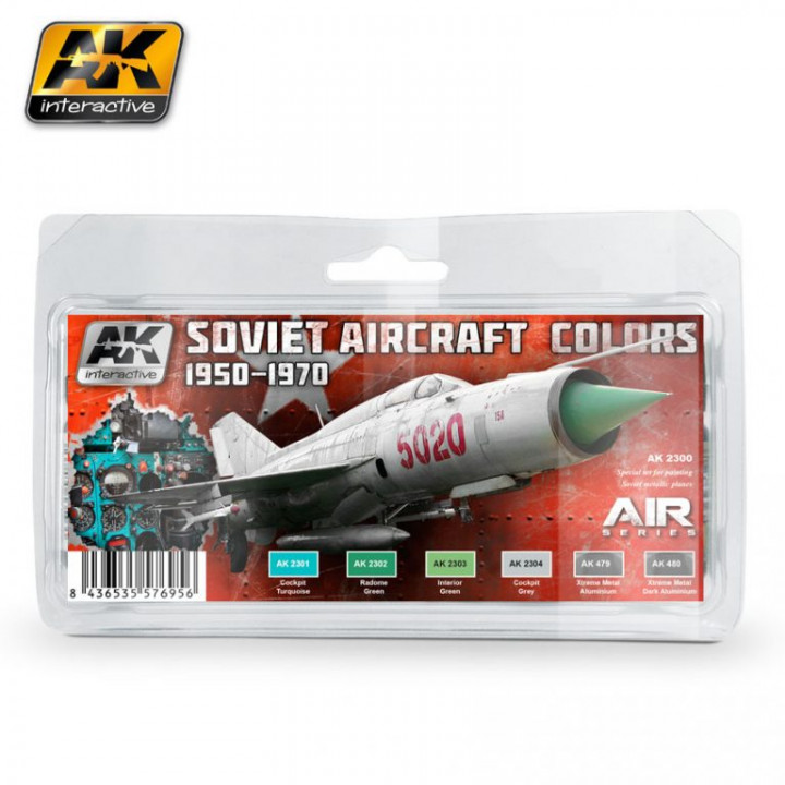Boxart Soviet Aircraft Colours 1950-1970 AK 2300 AK Interactive Air Series