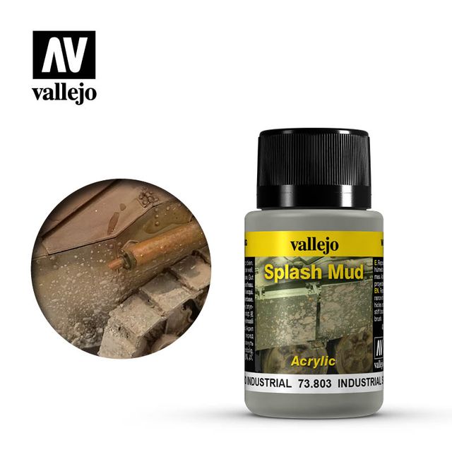 Boxart Industrial Splash Mud  Vallejo Weathering Effects