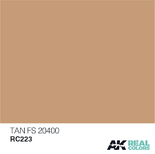 Boxart Tan FS 20400 AK Real Colors Boxart Tan FS 20400 AK Real Colors