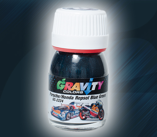 Boxart Porsche/Honda Repsol Blue Green  Gravity Colors