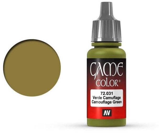 Boxart Camouflage Green  Vallejo Game Color