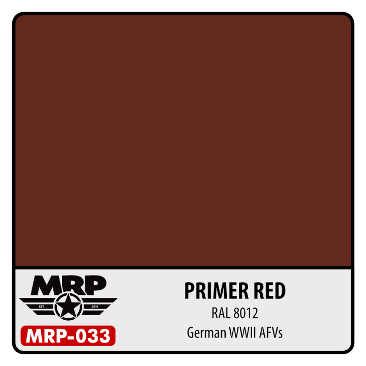 Boxart RAL 8012 PRIMER RED MR.Paint Boxart RAL 8012 PRIMER RED MR.Paint