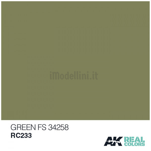Boxart Green FS 34258 AK Real Colors Boxart Green FS 34258 AK Real Colors