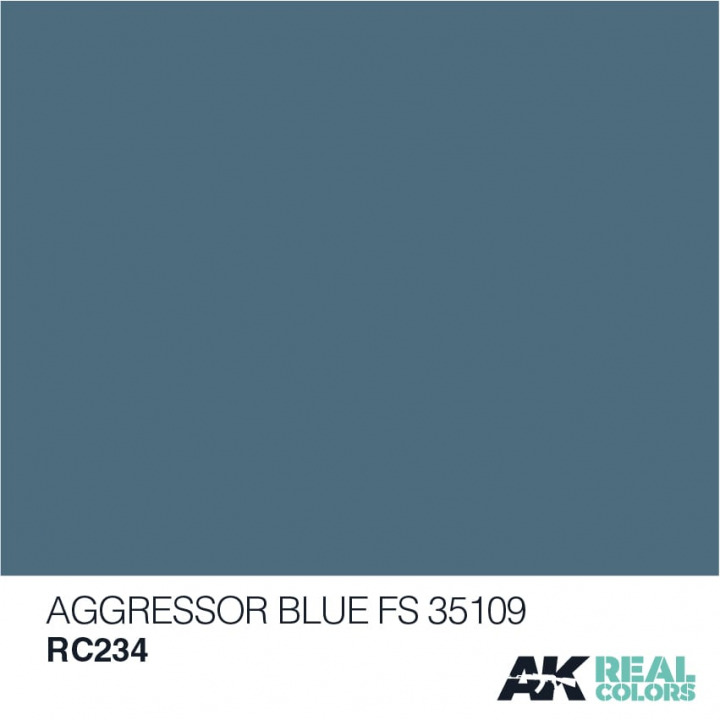 Boxart Agressor Blue FS 35109 AK Real Colors Boxart Agressor Blue FS 35109 AK Real Colors