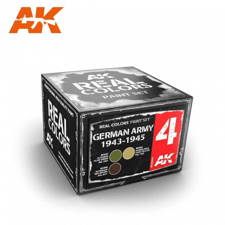 Boxart German Army 1943-1945 RCS004 AK Real Colors