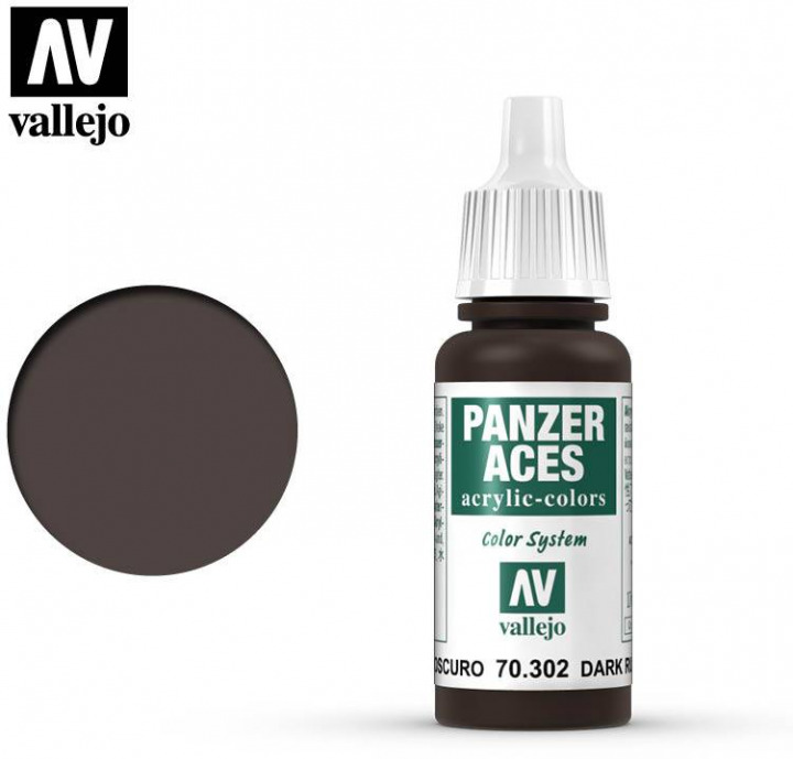 Boxart Dark Rust 70.302 Vallejo Panzer Aces Boxart Dark Rust 70.302 Vallejo Panzer Aces