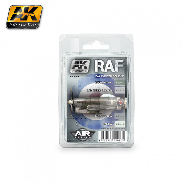Boxart RAF Day Fighter Scheme AK 2080 AK Interactive Air Series