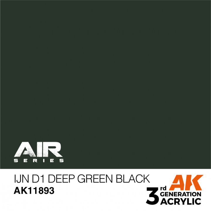 Boxart IJN D1 Deep Green Black  AK Interactive