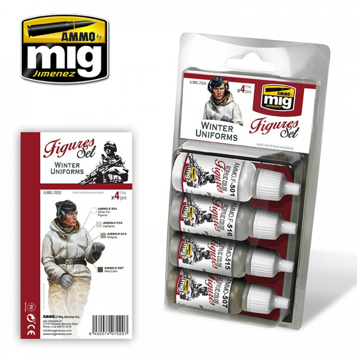 Boxart Winter Uniforms  Ammo by Mig Jimenez