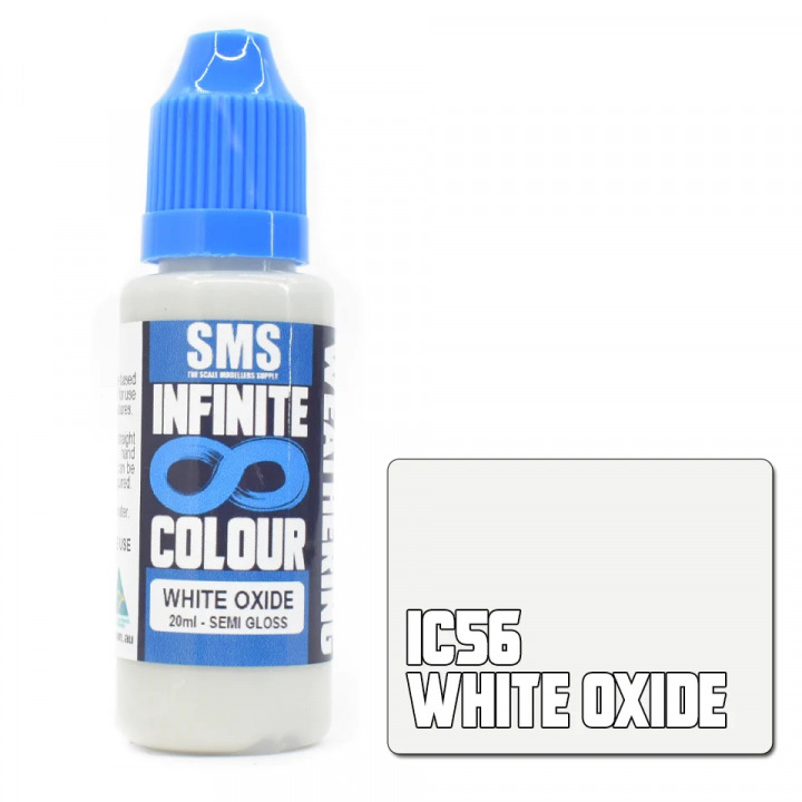Boxart Infinite WHITE OXIDE IC56 SMS Boxart Infinite WHITE OXIDE IC56 SMS