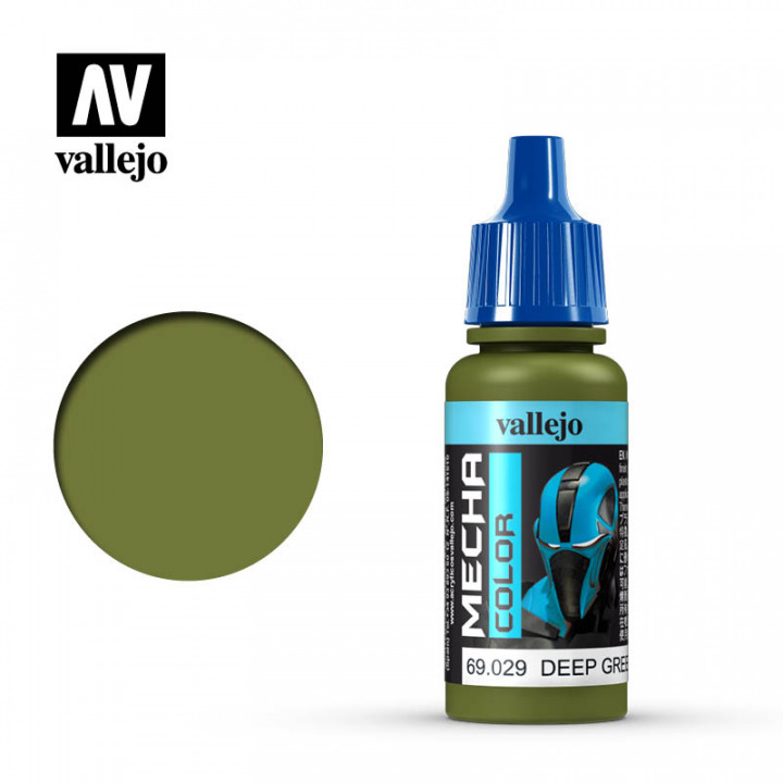 Boxart Deep Green 69.029 Vallejo Mecha Colors Boxart Deep Green 69.029 Vallejo Mecha Colors