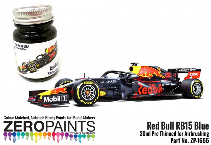 Boxart RedBull RB15 Blue Paint  Zero Paints