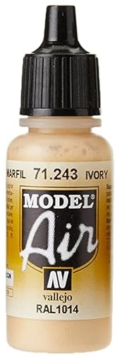 Boxart Ivory - RAL 1014 71.243 Vallejo Model Air