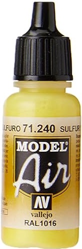 Boxart Sulfur Yellow -  RAL 1016 71.240 Vallejo Model Air