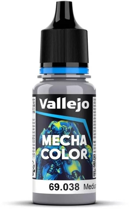 Boxart Medium Grey 69.038 Vallejo Mecha Colors Boxart Medium Grey 69.038 Vallejo Mecha Colors