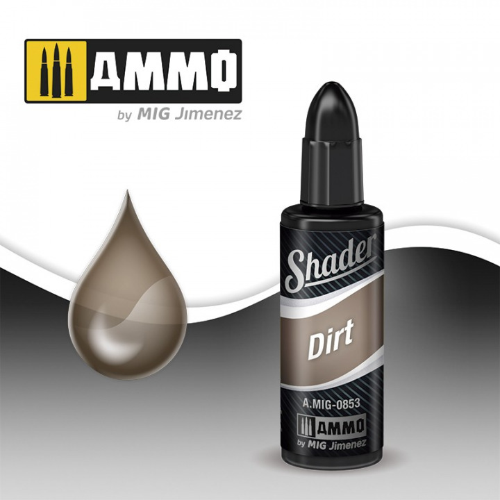 Boxart Dirt Shader A.MIG-0853 Ammo by Mig Jimenez Boxart Dirt Shader A.MIG-0853 Ammo by Mig Jimenez