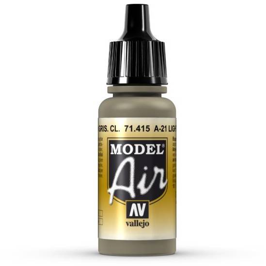 Boxart A-21 Light Greyish Brown Vallejo Model Air Boxart A-21 Light Greyish Brown Vallejo Model Air