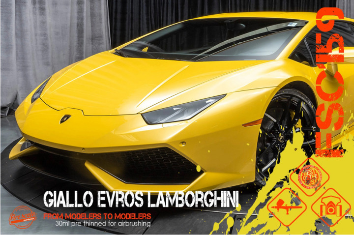 Boxart Giallo Evros Lamborghini  Fire Scale Colors