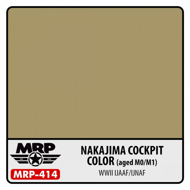 Boxart Nakajima Cockpit Color (Aged M0/M1) (WWII IJAAF/IJNAF)  MR.Paint